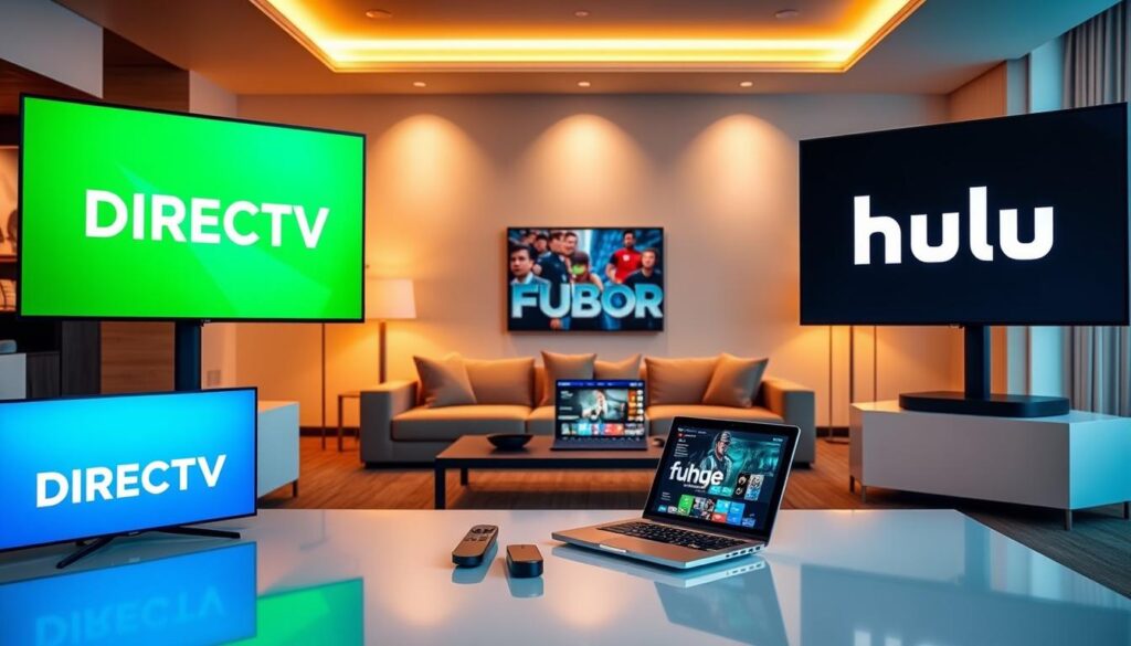 Live TV streaming services comparison