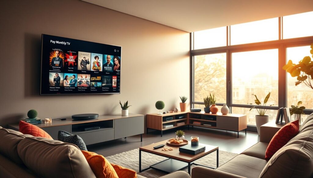 Pay Monthly TV Service